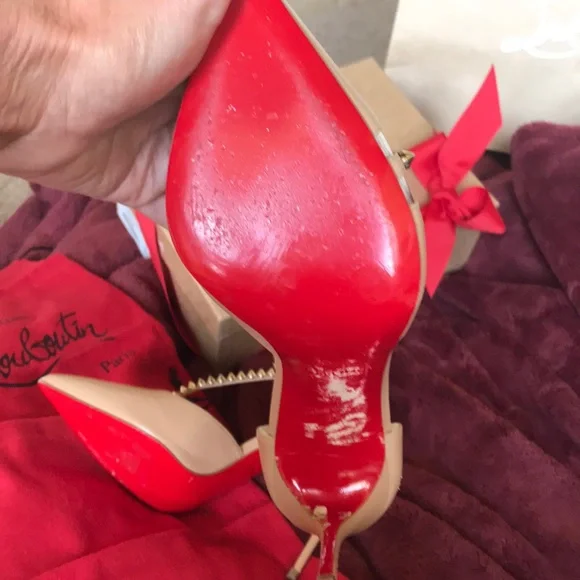 Christian Louboutin Spike Cross heels - Picture 7 of 14